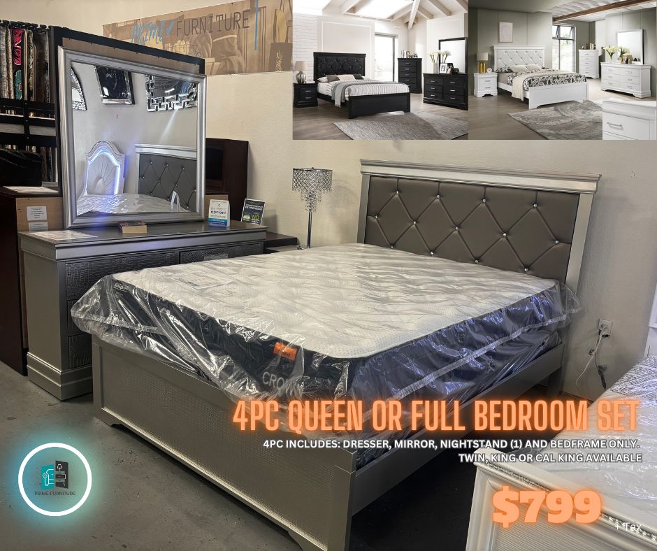 4PC BEDROOM SET
