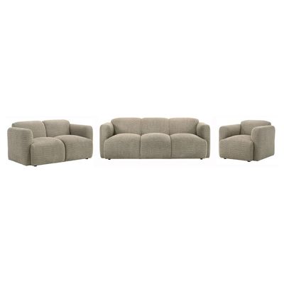 3PC SOFA SET BEIGE
