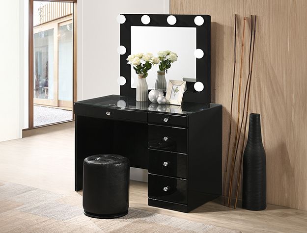 BLACK VANITY