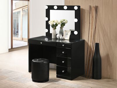 BLACK VANITY
