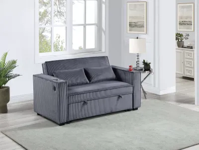 CONVERTIBLE SOFA WITH USB PORT