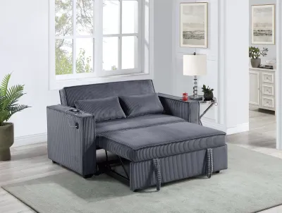 CONVERTIBLE SOFA WITH USB PORT