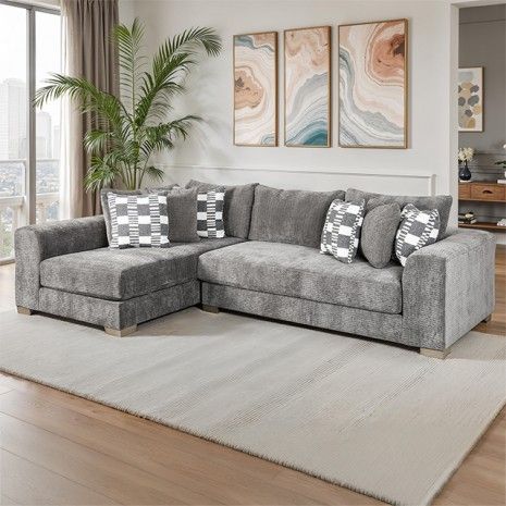 GREY SECTIONAL