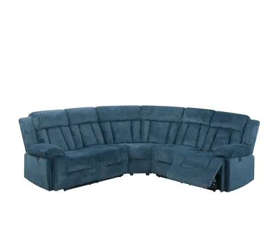 SECTIONAL POWER RECLINER WITH BLUETOOTH SPEAKER