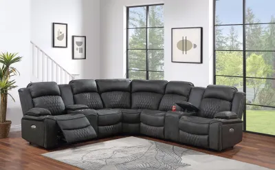 POWER RECLINING SECTIONAL