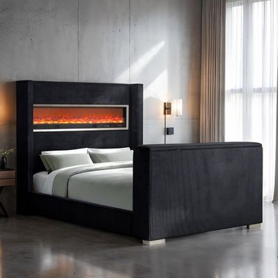 FALSE FIREPLACE BEDFRAME