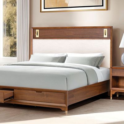 WOODEN 4PC BEDROOM SET