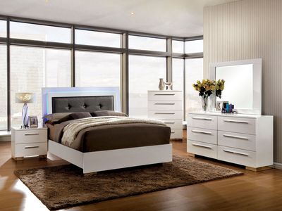 WHITE 4PC BEDROOM SET
