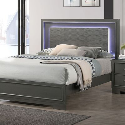 GRAY LIGHT 4PC BEDROOM SET