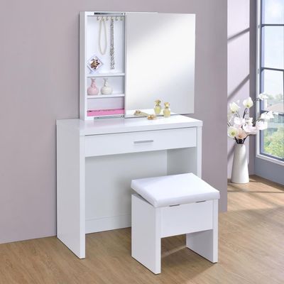 SMALL VANITY W STOOL