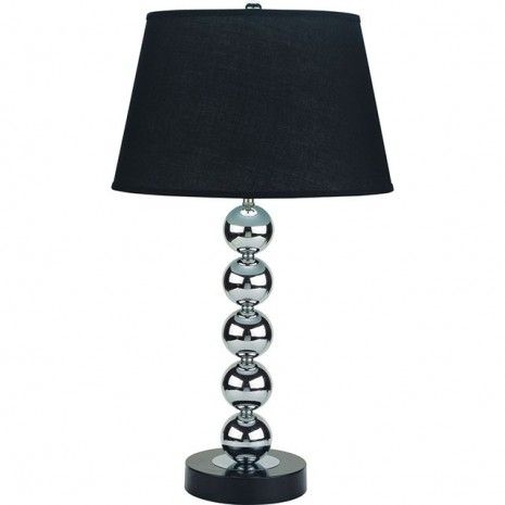 2 BLACK LAMPS