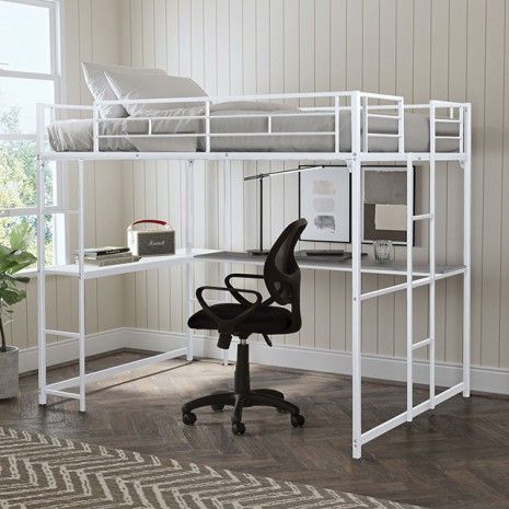 BUNK BED WITH DESK