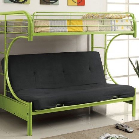 GREEN BUNK BED