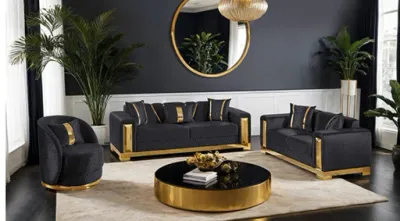 3PC LUXURY SOFA SET