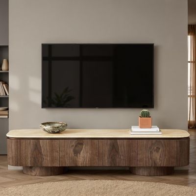 WOODEN TV STAND