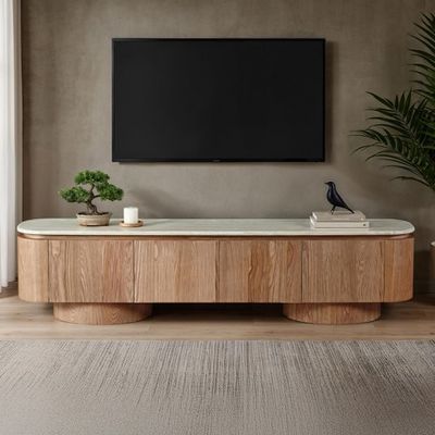 WOODEN TV STAND