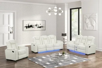 3PC POWER RECLINER SET WITH LED