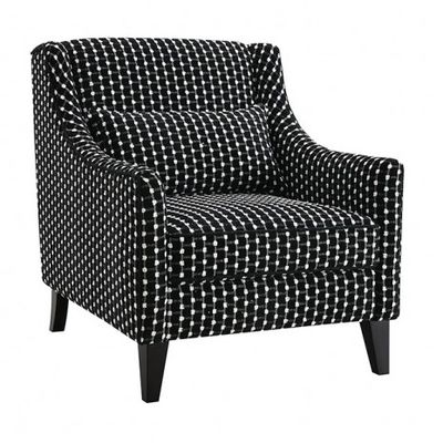 BLACK AND WHITE CHAIR