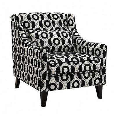 BLACK AND WHITE CHAIR