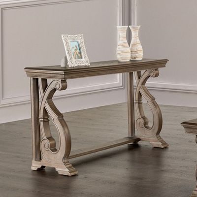 WOODEN CONSOLE TABLE