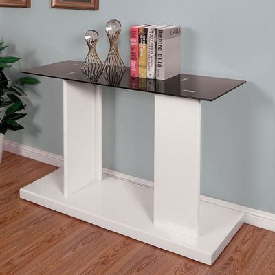WHITE CONSOLE TABLE