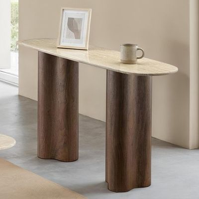 WOODEN CONSOLE TABLE