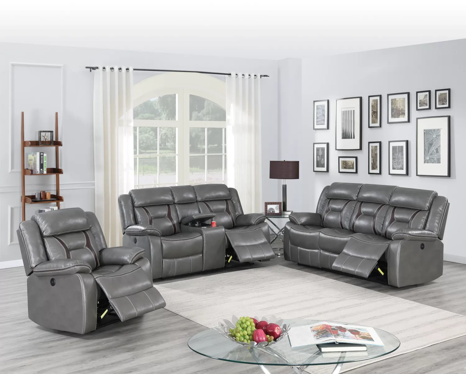 3PC POWER RECLINER SET