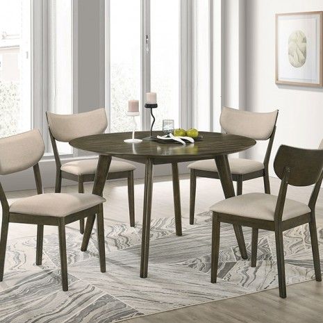 5PC ROUND DINING SET