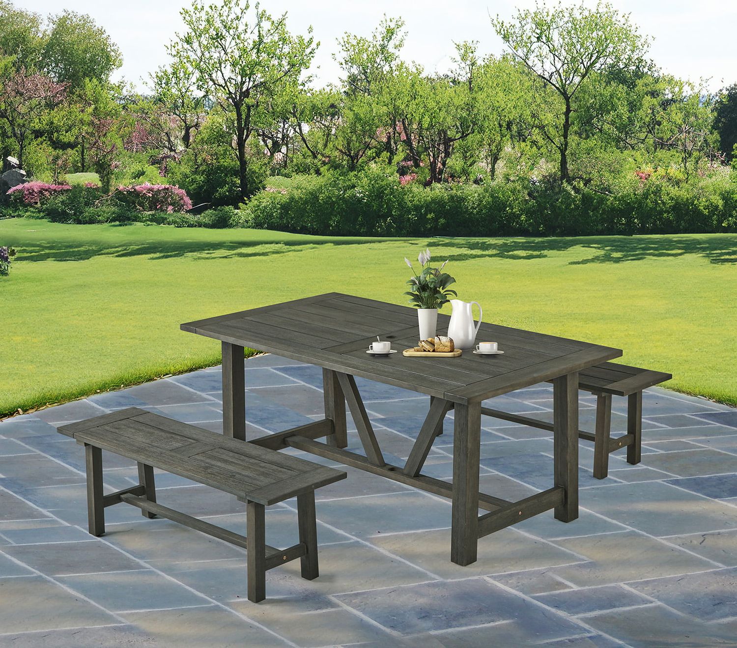 3PC PATIO DINING SET