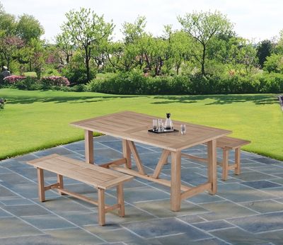 3PC PATIO DINING SET