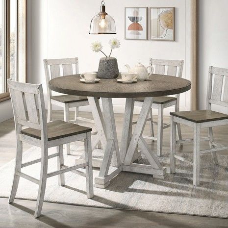 5PC COUNTER H DINING SET