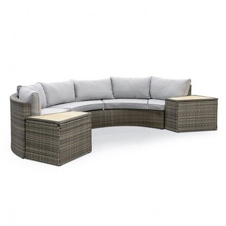 6PC SECTIONAL WITH 2 END TABLE