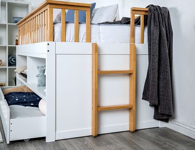 CAPITAIN TWIN BED WHITE
