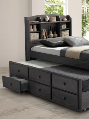 DARK TWIN BED