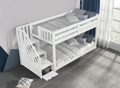 BUNK BED WHITE