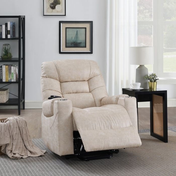 POWER RECLINER WITH LIFT HEATING AND MASSAGE