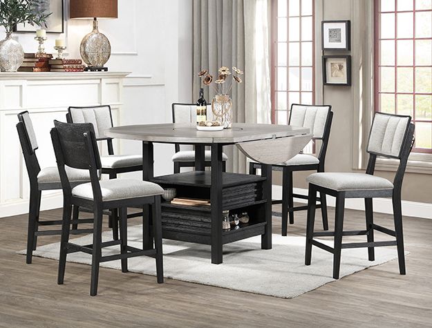 5PC COUNTER HEIGHT DINING SET