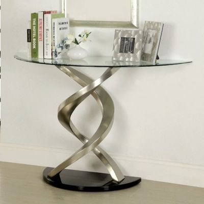 SILVER SOFA TABLE