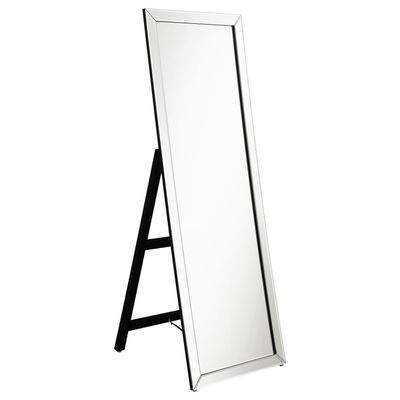 FLOOR MIRROR SILVER