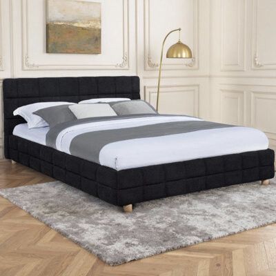 BLACK QUEEN BEDFRAME