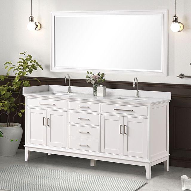 VANITY SET W/ MIRROR