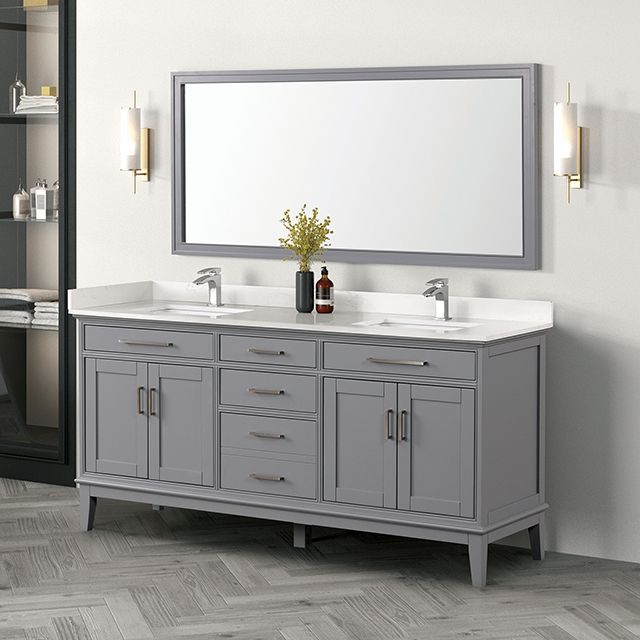VANITY SET W/ MIRROR