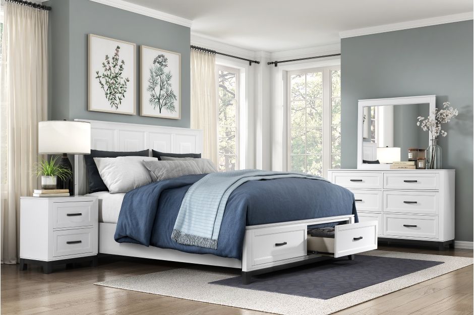 GARRETSON BEDROOM SET 4PC