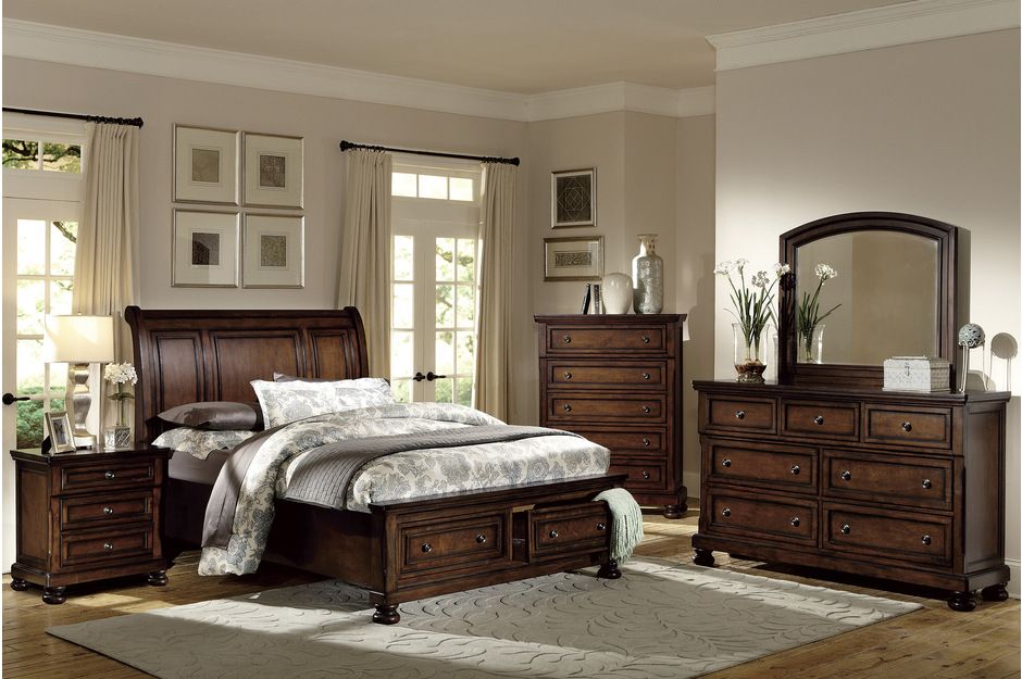 CUMBERLAND BEDROOM SET 4PC