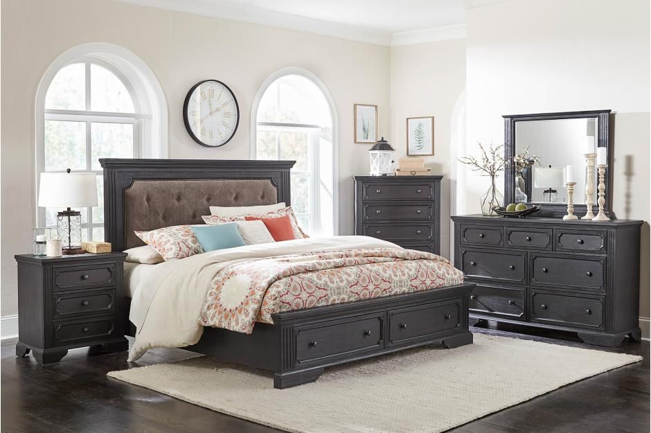 BOLINGBROOK BEDROOM SET 4PC
