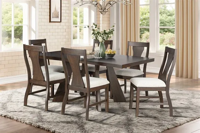 CHESTNUT DINING SET 5PC