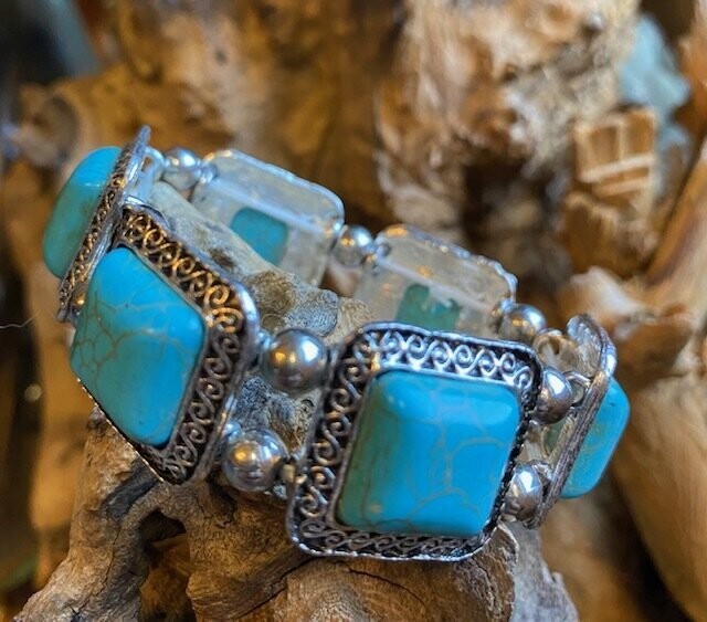 Bracelet turquoise Original Little Big Horn Bracelet turquoise Original Little Big Horn