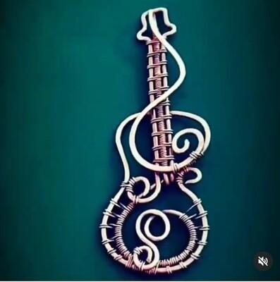 Copper Creations Guitar Charms