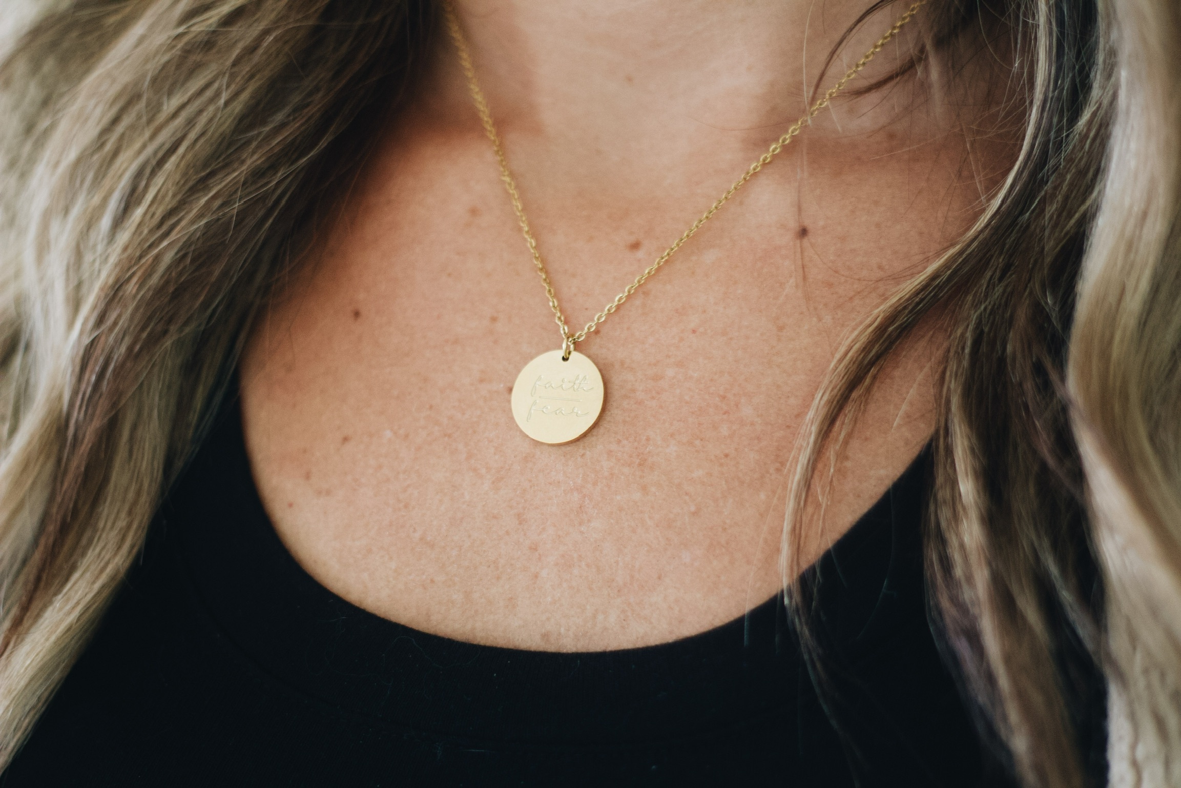 Faith over Fear Necklace