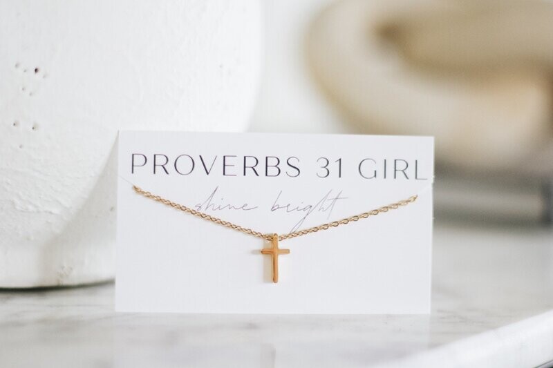 Mini Cross Necklace